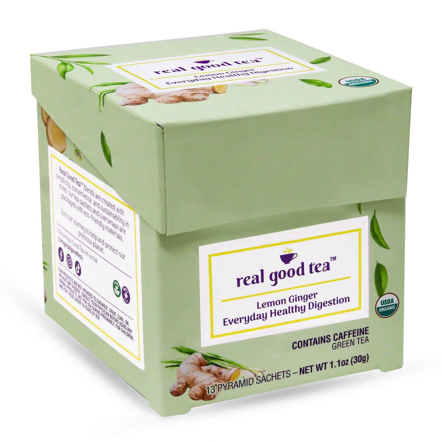 Lemon Ginger Tea - Everyday Healthy Digestion
