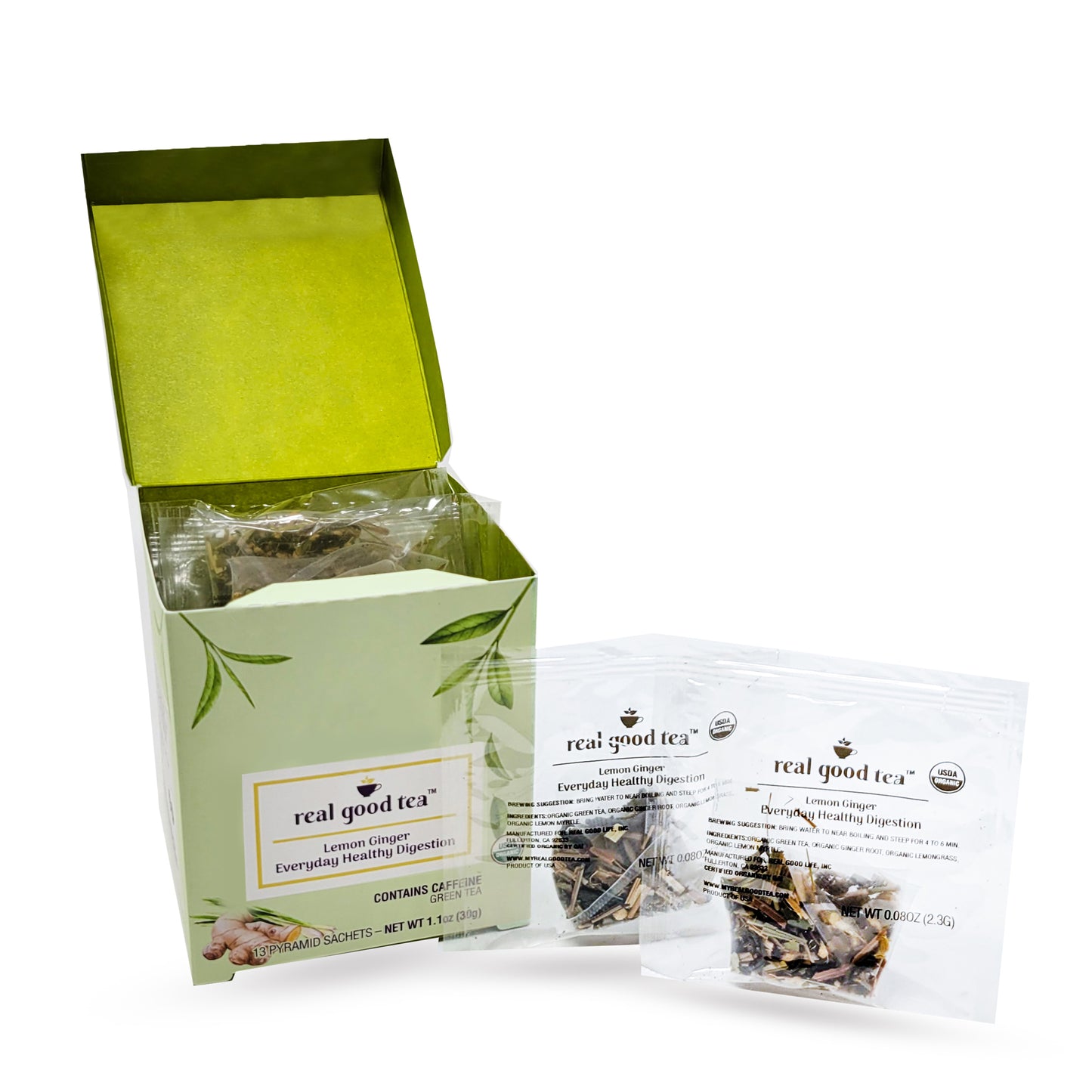 Lemon Ginger Tea - Everyday Healthy Digestion
