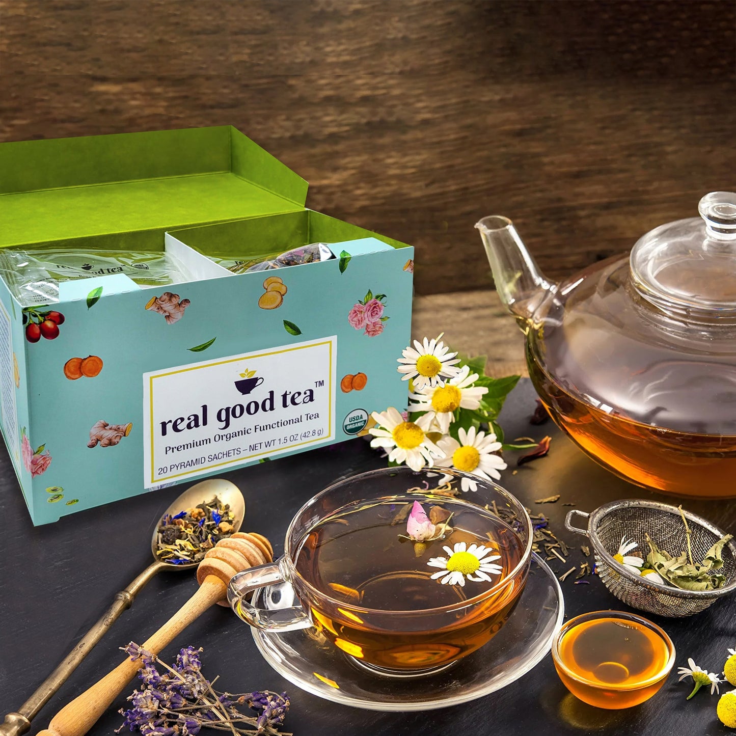 Real Good Tea - Collection Box