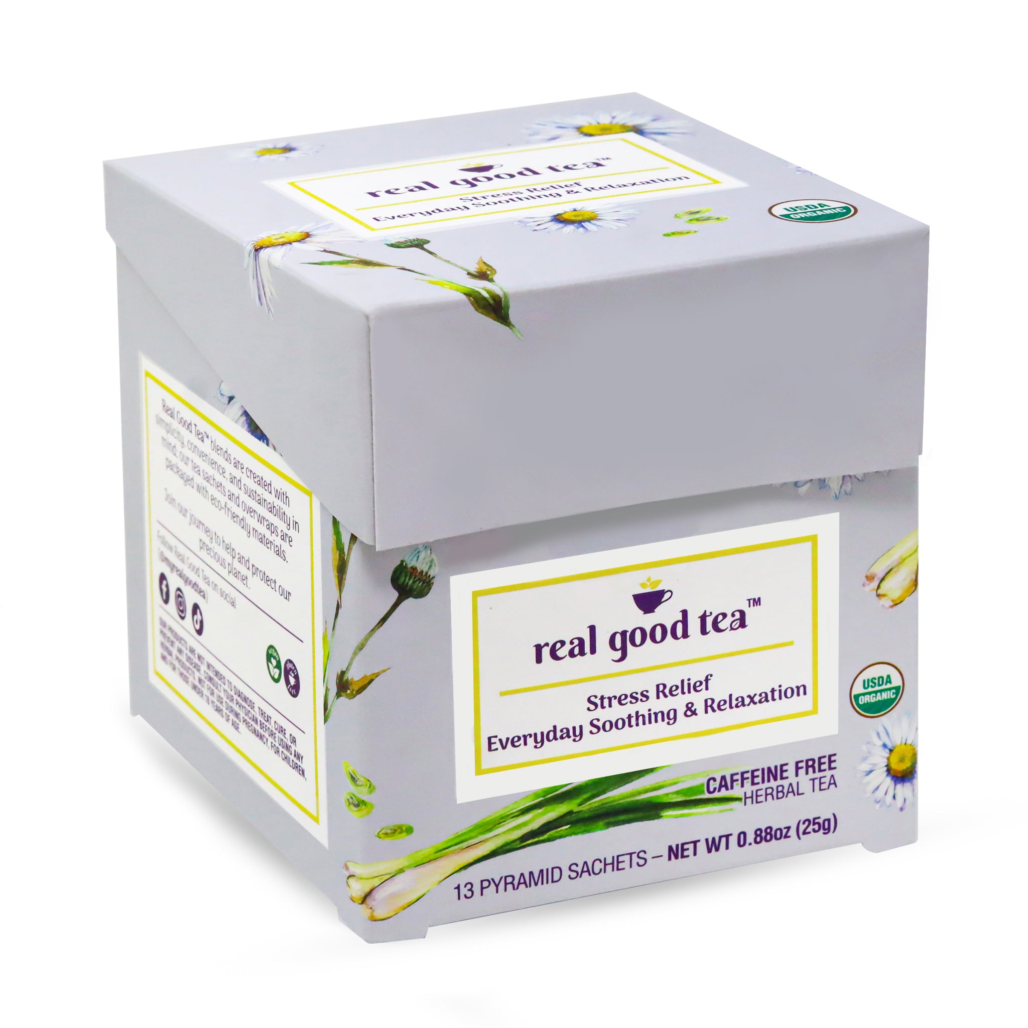 Stress Relief Tea - Everyday Soothing & Relaxation – My Real Good Tea